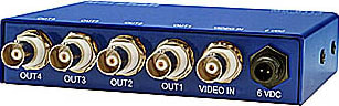 Marshall Electronics MD-0114-EQ 1 x 4 Video Distribution Amplifier