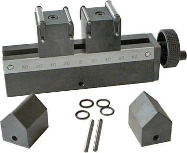 Mecmesin MEC103-cgr - 3- & 4-point Bend Jig, 50 kN, Steel