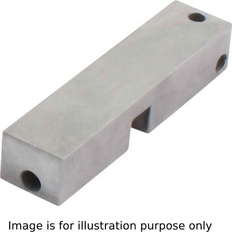 Mecmesin MEC11-20-B - Blank (Smooth) Jaws for MEC11-20 Scissor Grip, 20 kN, 25 x 50 mm