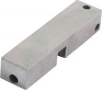 Mecmesin MEC11-20-B100 - Blank (Smooth) Jaws for MEC11-20 Scissor Grip, 10kN, 25 x 100 mm