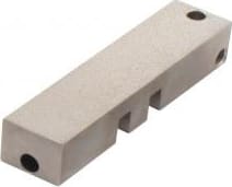 Mecmesin MEC11-20-BP100 - Pyramid Jaws for MEC11-20 Scissor Grip, 10 kN, 25 x 100 mm