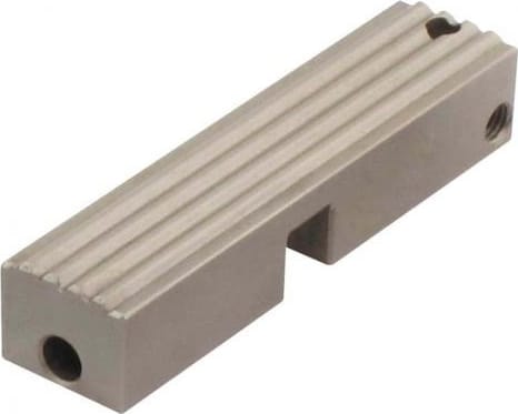 Mecmesin MEC11-20-BW100 - Wave Jaws for MEC11-20 Scissor Grip, 10 kN, 25 x 100 mm