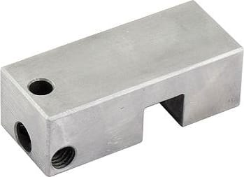 Mecmesin MEC11-5-B - Blank (Smooth) Jaws for MEC11-5 Scissor Grip, 5 kN, 20 x 50 mm