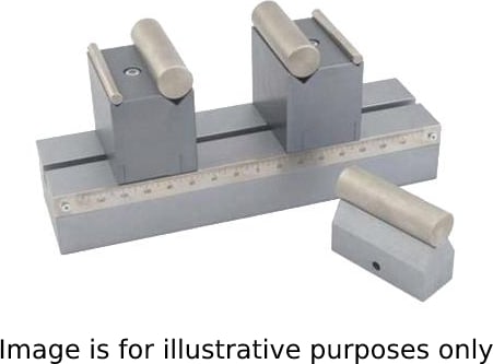 Mecmesin MEC22-360-QC20 - 3-Point Bend Jig, 25kN, Aluminium, QC-20 Fitting