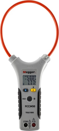 Megger FCC3450 - Flexible Clamp Meter, 3000A, TRMS 1000V AC/DC