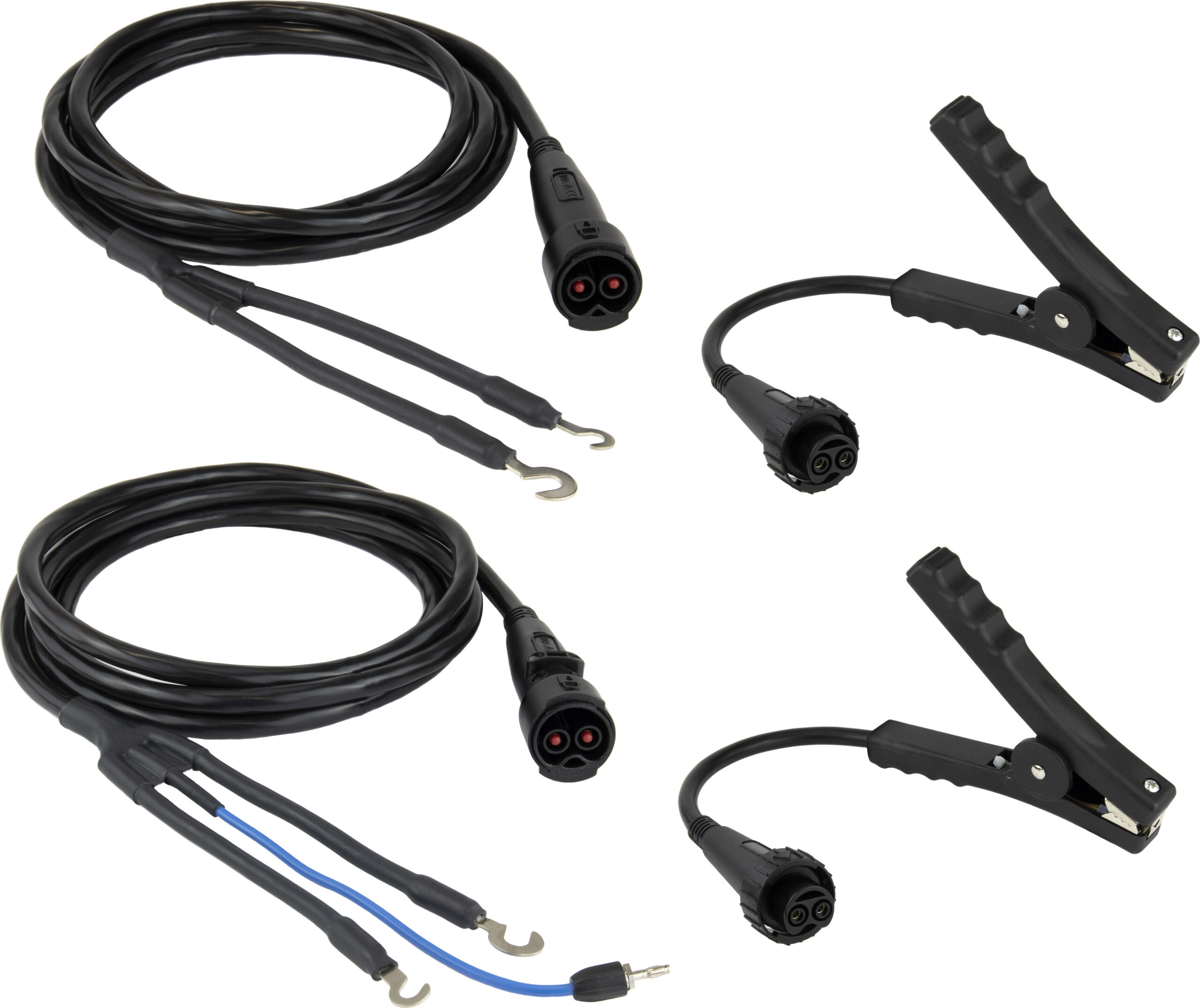 Megger KL1-C - Kelvin Clip Lead 3m Connect (x2) Complete Duplex Lead Set