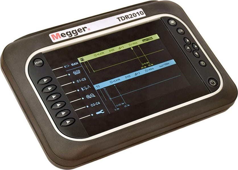 Megger TDR2010 - Advanced Dual Channel TDR with Trace Tagging