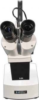 Meiji Techno BMK-4/LED - Stereo Binocular Microscope, 5x Magnification, 45° Eyetube