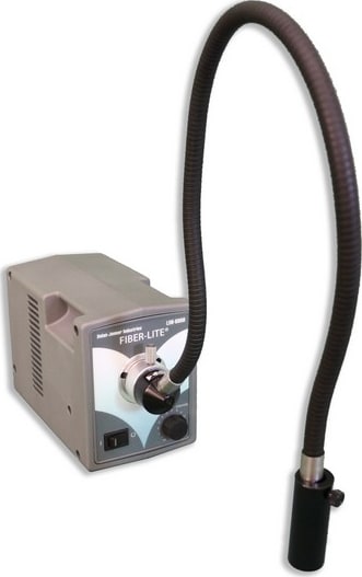 Meiji Techno FL-6000-US-SG - Single Arm LED Fiber Optic Illuminator