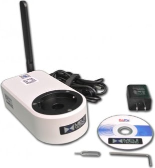 Meiji Techno HD-UWF - Integrated 8MP USB and WiFi Camera with Dovetail Mount for MT Series