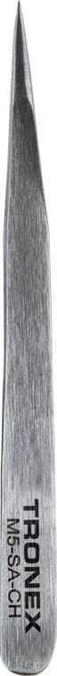 Menda M5-SA-CH - Tweezers, Short, Extra Taper Tips, Very Fine, Style 5, Stainless Steel, Polished