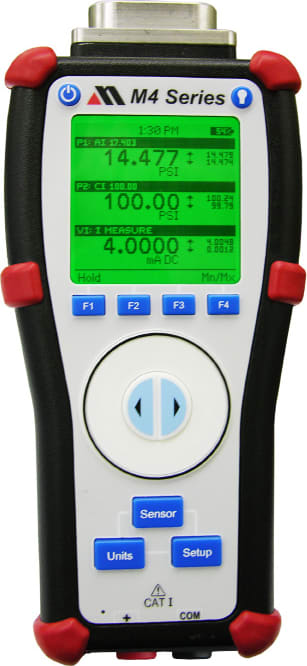 Meriam M402-AI0017-CI0030 Handheld Pressure and mA Calibrator/Data Logger Dual Pressure Sensors