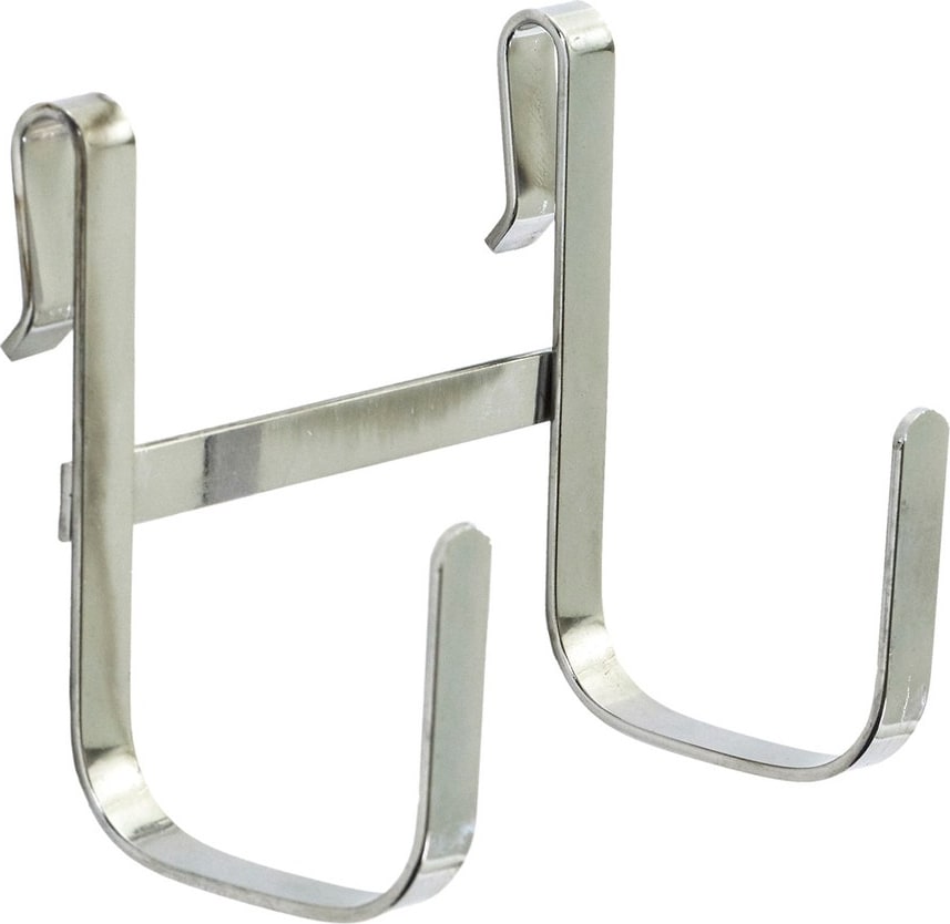 Metro HK26C - Super Erecta Double Snap-On Hook, Chrome