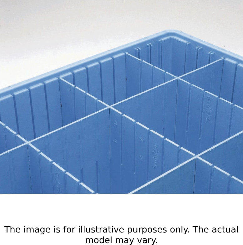 Metro DS91060BAS - Static Dissipative Box Divider, 6.5' x 5.5', Blue