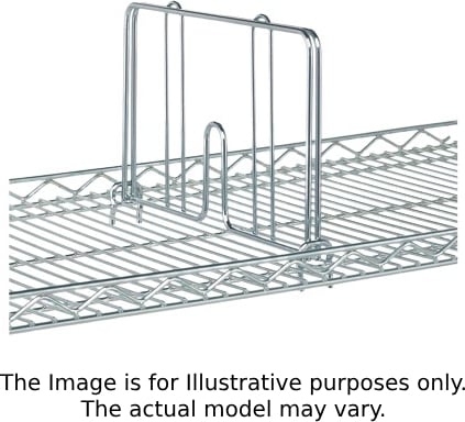 Metro HD18C - Snap-On Dividers for Drop Mat Shelves, 8'H x 18'W