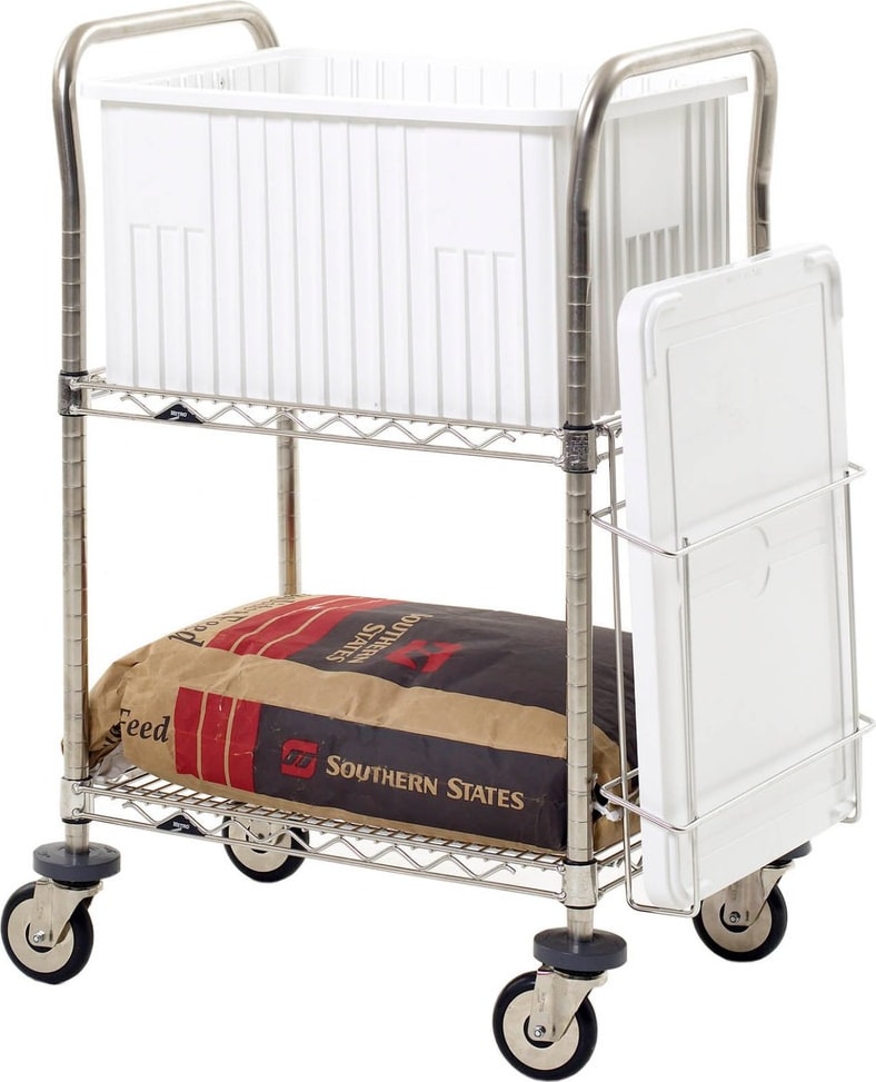 Metro LAR1 - Wire Shelving Feed Carts, Light-Duty