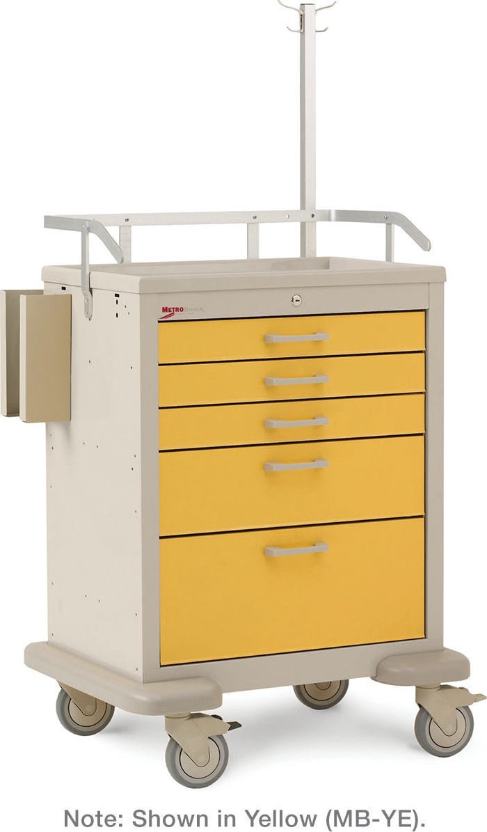 Metro MBX3110ISO - Basix Isolation Cart, Steel/Polymer, Taupe