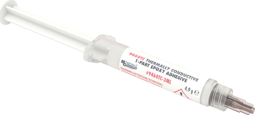 MG Chemicals 9460TC-3ML - Thermally Conductive 1-Part Epoxy Adhesive, 3ml