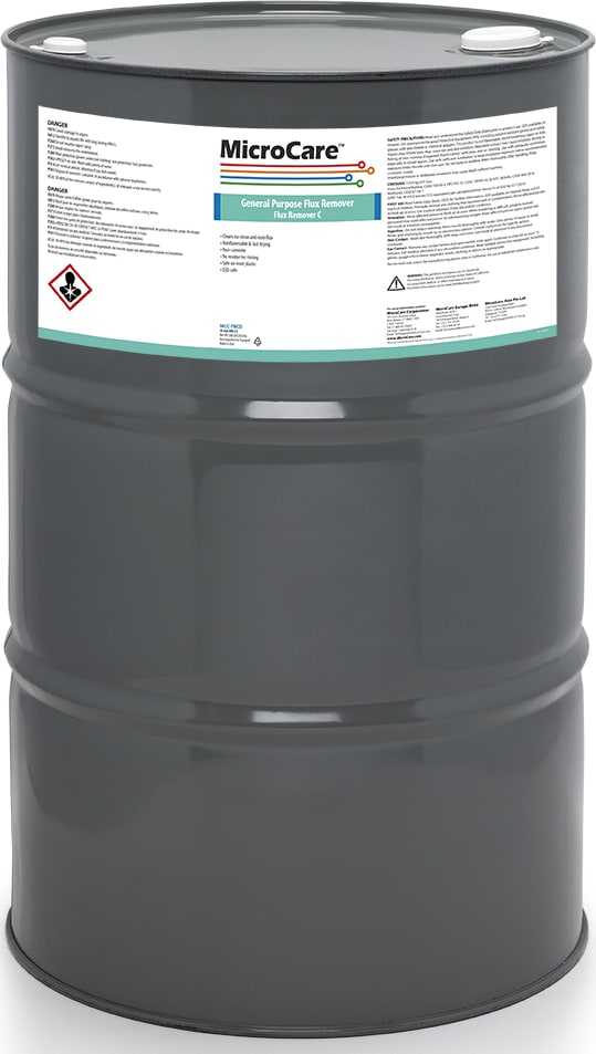 MicroCare MCC-FRCD - General Purpose Flux Remover (55 Gallon Drum)