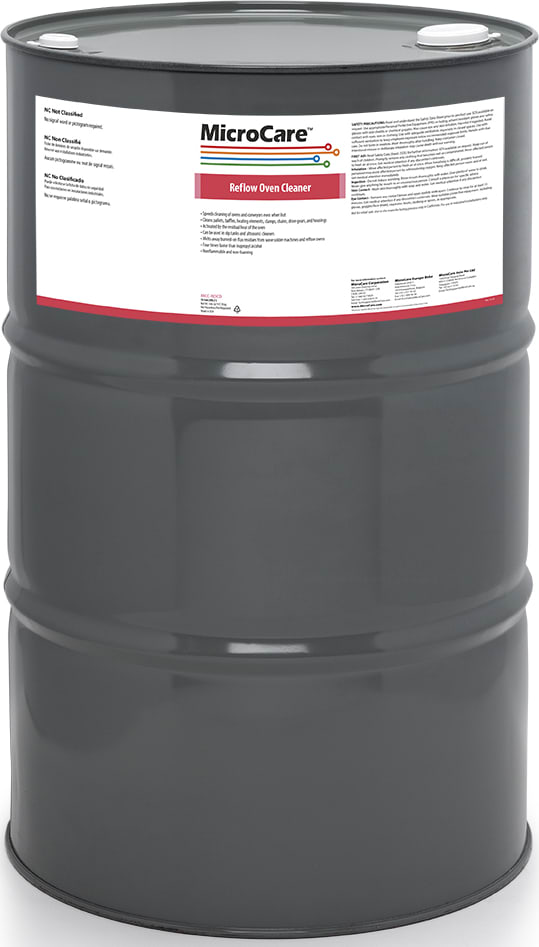 MicroCare MCC-ROCD - Reflow Oven Cleaner (55 Gallon Drum)
