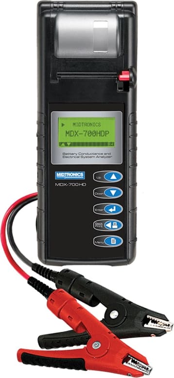 Midtronics MDX-700P HD - Heavy-Duty Battery & Electrical System Analyzer with Integrated Printer