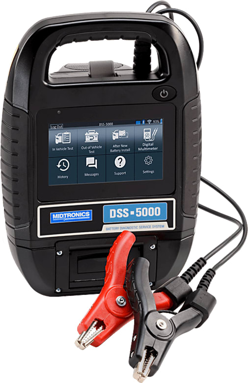 Midtronics DSS-5000P KIT - Battery Diagnostic Service System (Tester, Printer, Dock, Amp Clamp, and CVG)