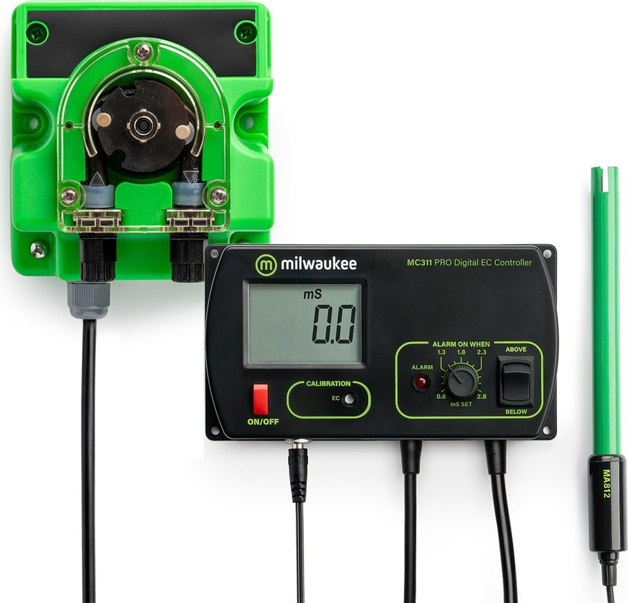Milwaukee Instruments MC740US - Conductivity (EC) Controller and Pump Kit