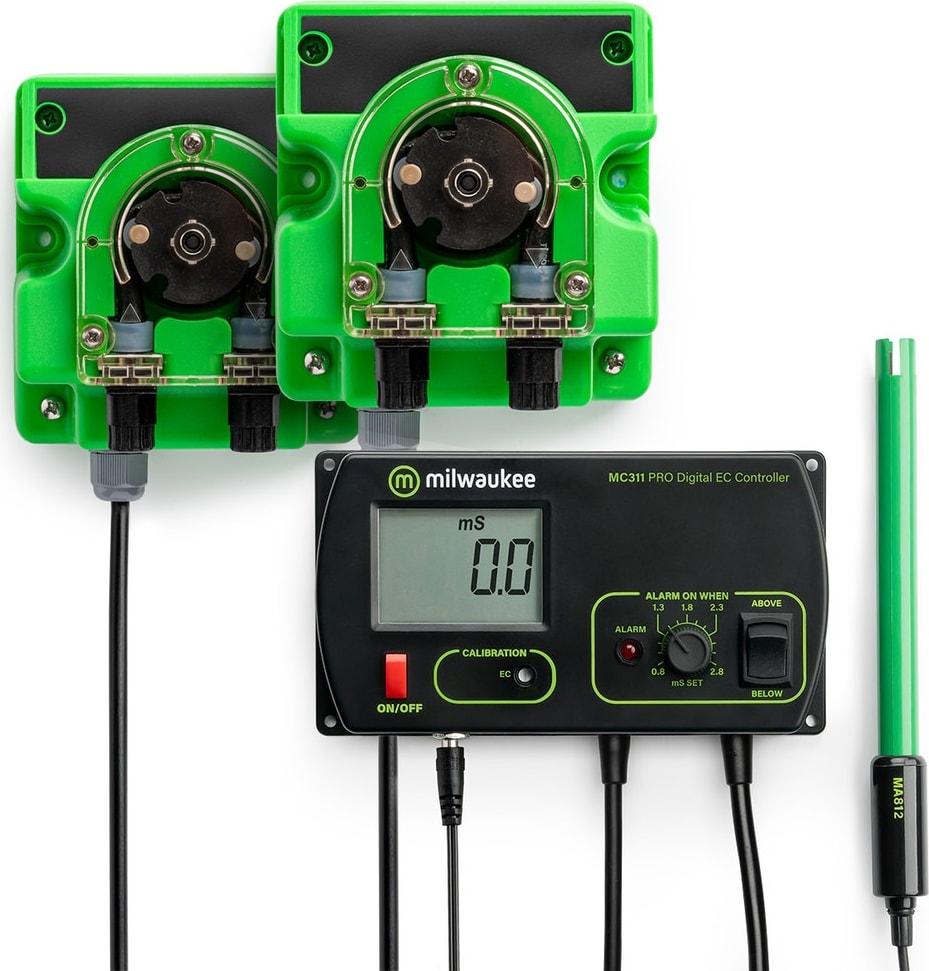 Milwaukee MC745 - PRO Conductivity (EC) Controller and Pump Kits
