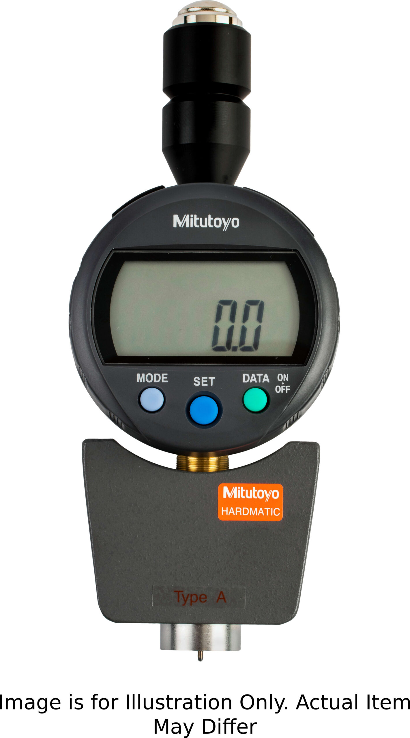 Mitutoyo HH-335-01 - Dial Hardmatic Durometer - Compact Type, Shore D (18mm Pressure Surface)