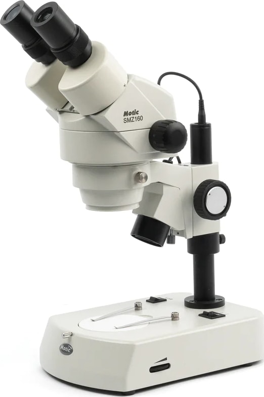 Motic SMZ-160-BLED - Binocular Stereo Zoom Microscope with LED Illumination