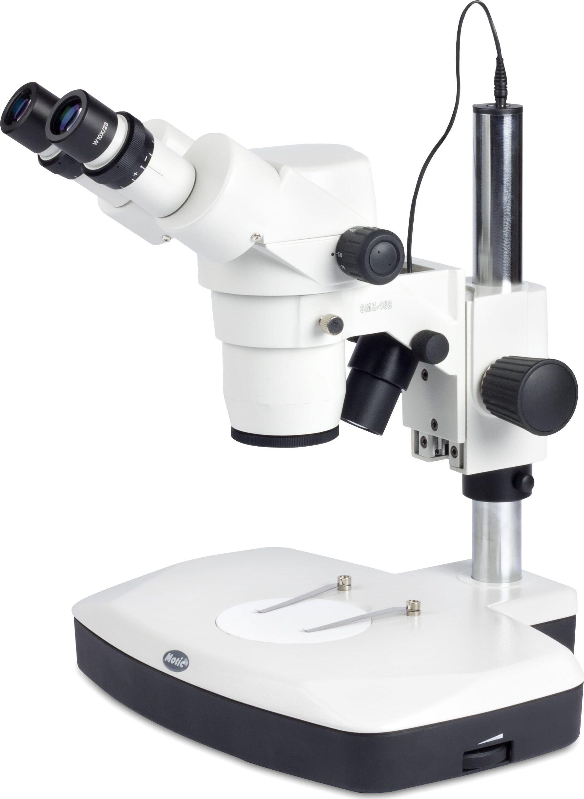 Motic SMZ-168B-LED Stereo Microscopes - Type (Microscopes): Stereo, Body Style: Binocular, Illumination Type: LED
