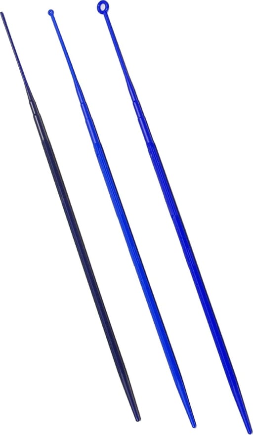 MTC Bio M4025 - Inoculating Loops, w/Flexible PP, 10ul, 50 Sterile Peel Bags of 20 Loops