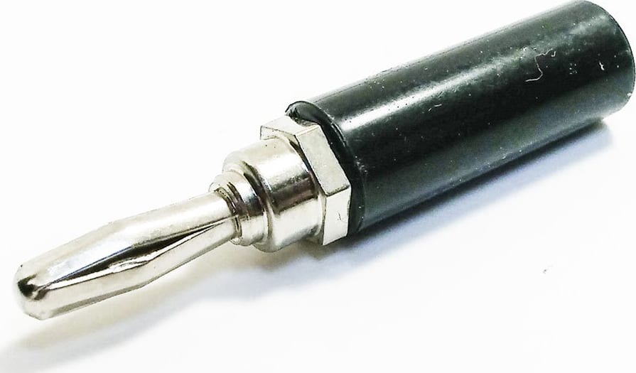 Mueller Electric BU-00244-2 Red Solderless Banana Plug-Hex Design