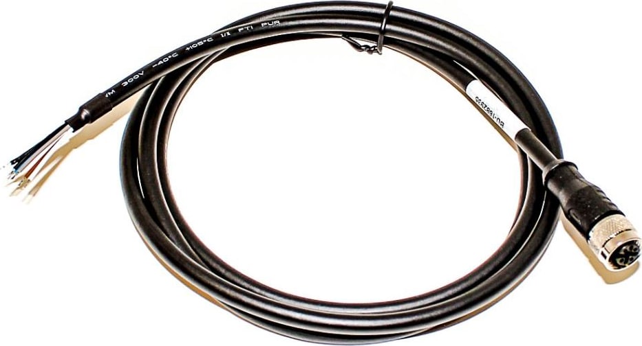Mueller Electric BU-1682935 - 5-Position Female Receptacle Shielded to Wire Leads, 1.5m