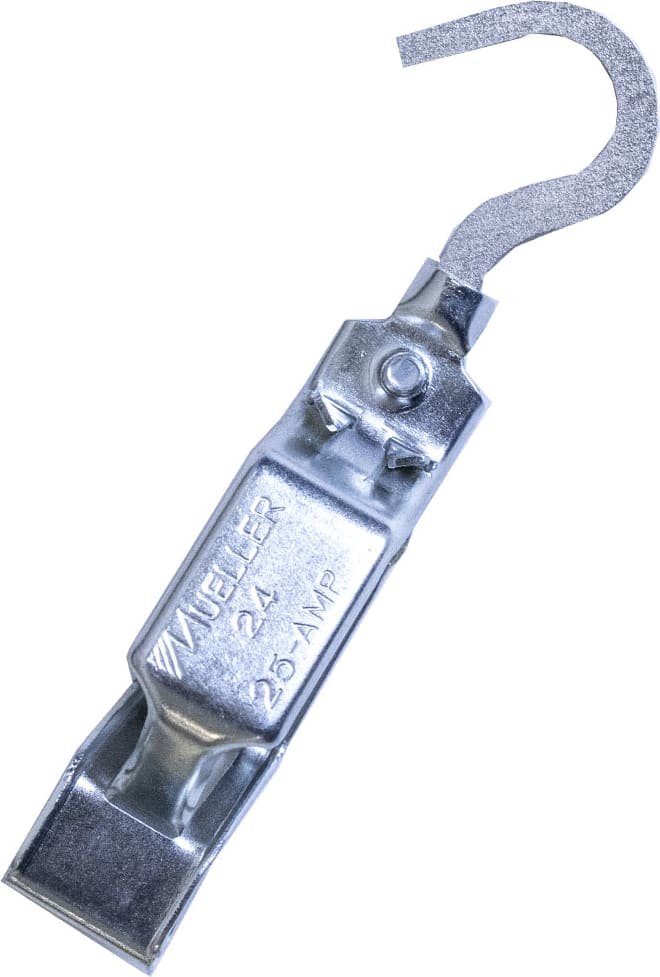 Mueller Electric BU-24APN-HOOK - Plain Heavy Duty Steel Clip with Hanging Hook
