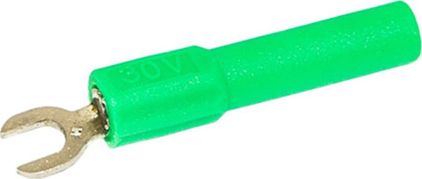 Mueller Electric BU-30211-5 Green Insulated Spade Lug