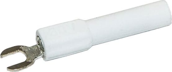 Mueller Electric BU-30211-9 White Insulated Spade Lug