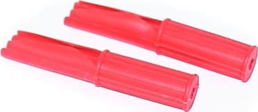 Mueller Electric BU-46PR-2L - Pair of Red Insulators for BU-46 Series Clips