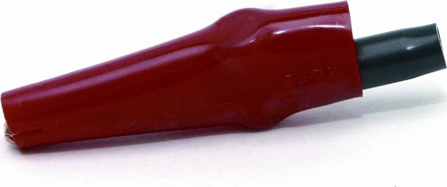 Mueller Electric BU-63C-2 Red Insulated Alligator Copper Clip