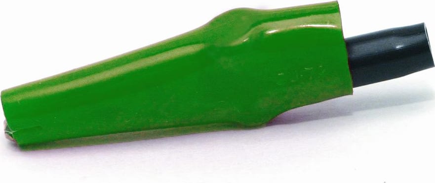 Mueller Electric BU-63C-5 Green Insulated Alligator Copper Clip