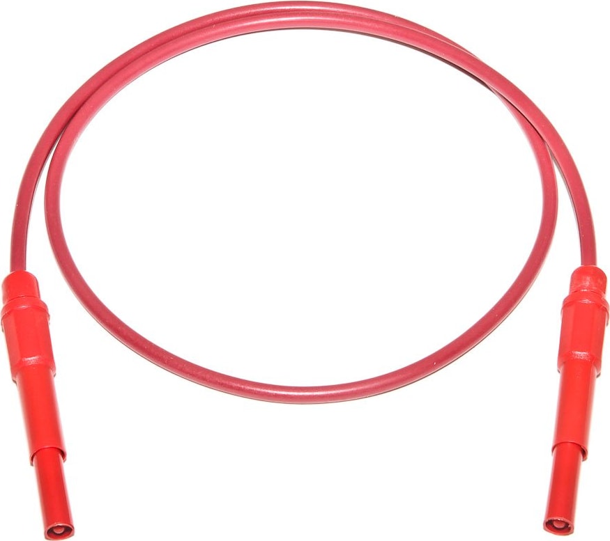 Mueller Electric BU-P4911A-24-2 Retractable Banana Lead Red