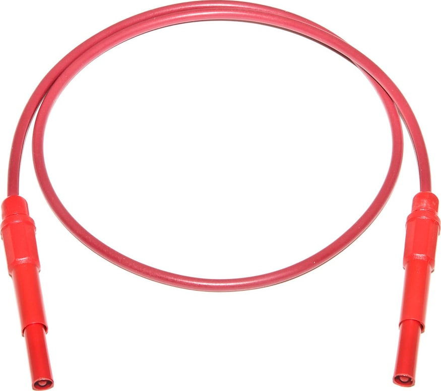 Mueller Electric BU-P4911A-36-2 Retractable Banana Lead Red