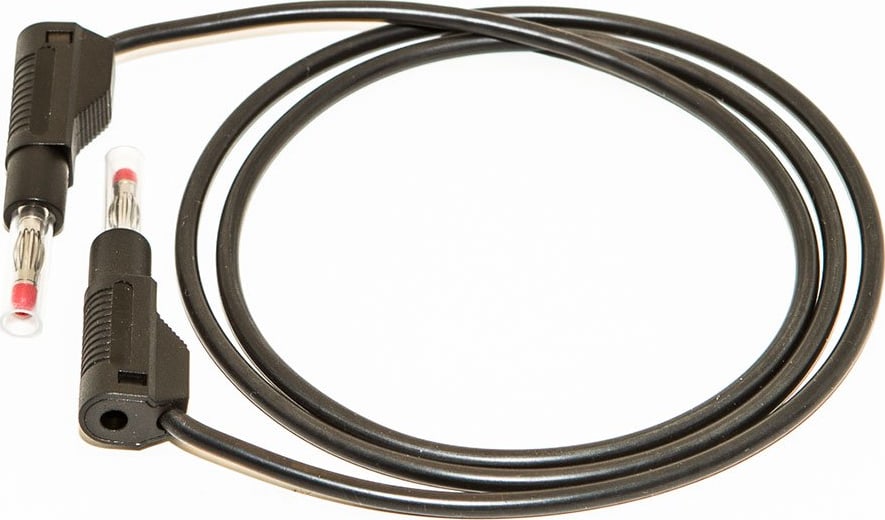 Mueller Electric BU-P4911B-24-0 Retractable, Stackable Banana Test Lead Black