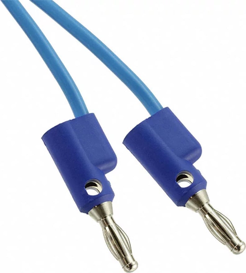 Mueller Electric BU-PB36-6 Test Lead, Stackable Banana Plugs on Each End