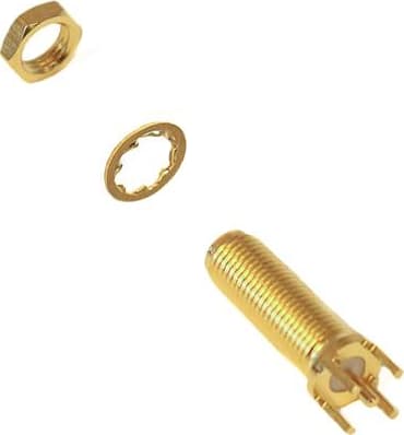 Mueller Electric BU-1420701491 - CONN SMA JACK STR 50 OHM PCB