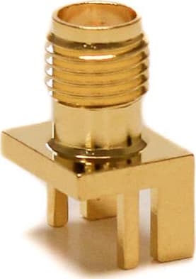 Mueller Electric BU-1420701841 - CONN SMA JACK STR 50 OHM EDGE MNT