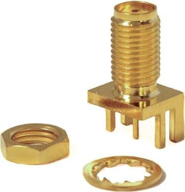 Mueller Electric BU-1420701871 - CONN SMA JACK STR 50 OHM EDGE MNT