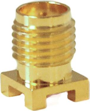 Mueller Electric BU-1420711201 - CONN SMA JACK STR 50 OHM SMD