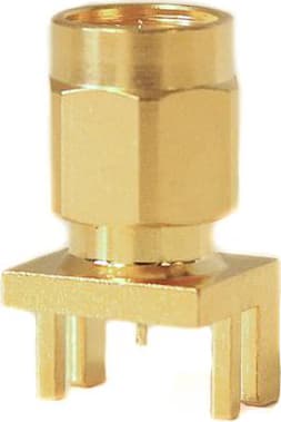 Mueller Electric BU-1420801811 - CONN SMA PLUG STR 50 OHM EDGE MNT