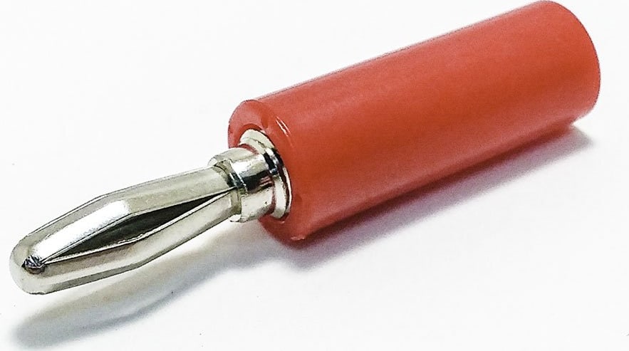 Mueller Electric BU-00243-2 Red Solderless Banana Plug